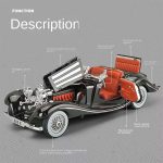ماکت ماشین مرسدس بنز Triyugo Diecast مدل 500K 1936 - Image 4
