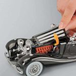 ماکت ماشین مرسدس بنز Triyugo Diecast مدل 500K 1936 - Image 3